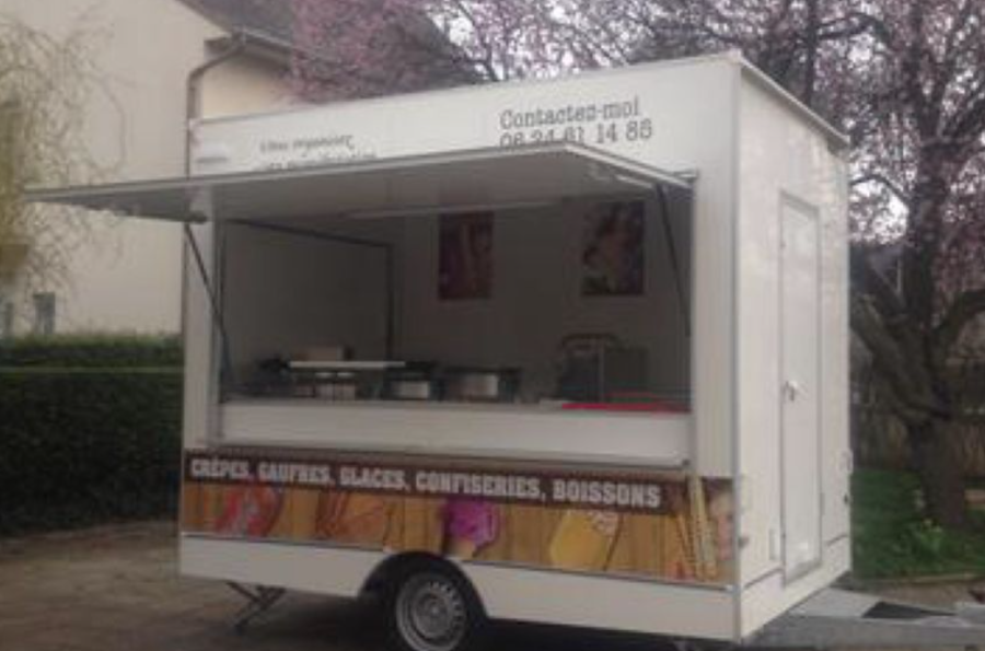 Remorques sur-mesure Food truck / confiserie