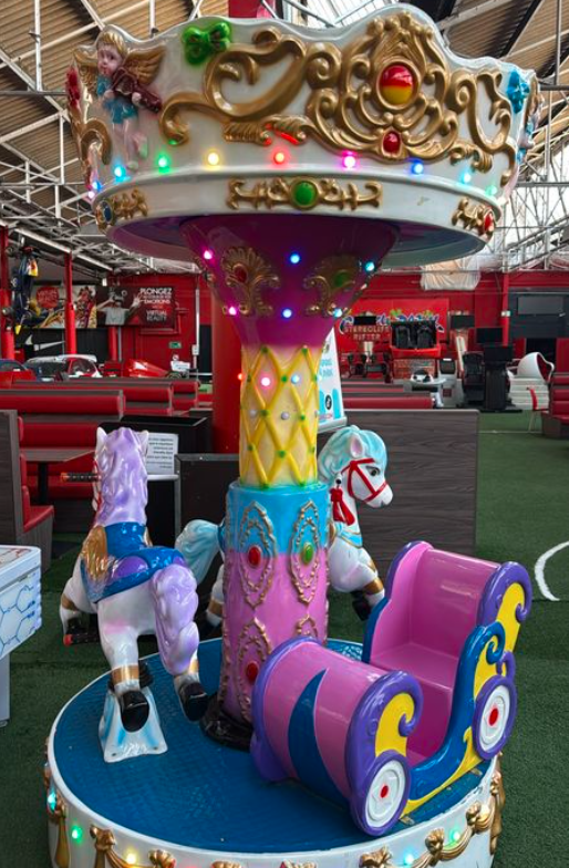 Manège enfant électrique Carrousel 3 places