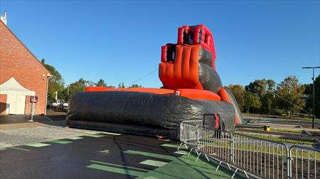 PLATEFORME GONFLABLE DE SAUT BIG AIR BAG C2J