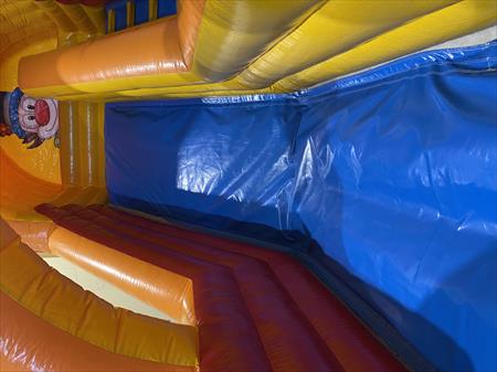 TOBOGGAN GONFLABLE CLOWN JB INFLATABLES